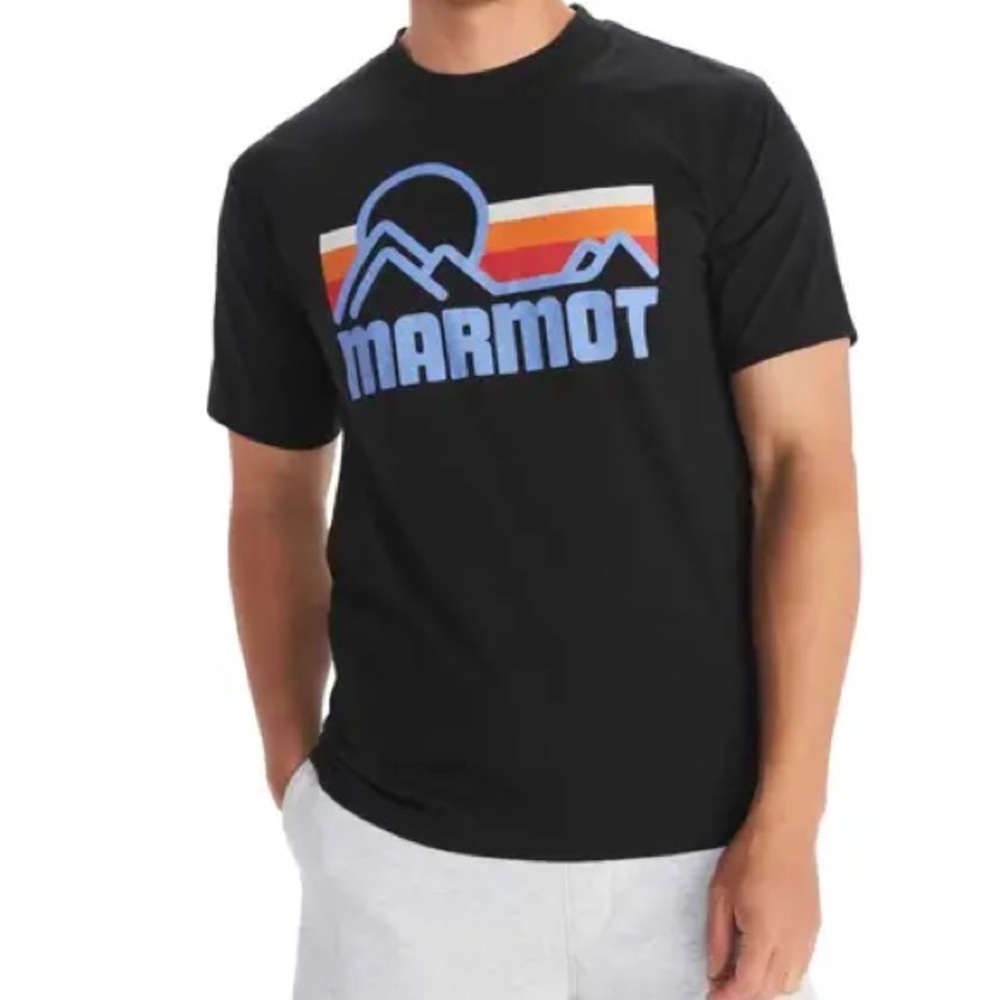 MARMOT men’s Coastal Shot Sleeve T Shirt